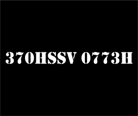 370HSSV 0773H